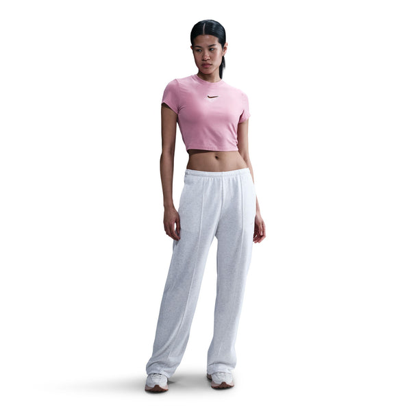 Nike - W Chill Knit Slim Cropped Tee ~ Pink