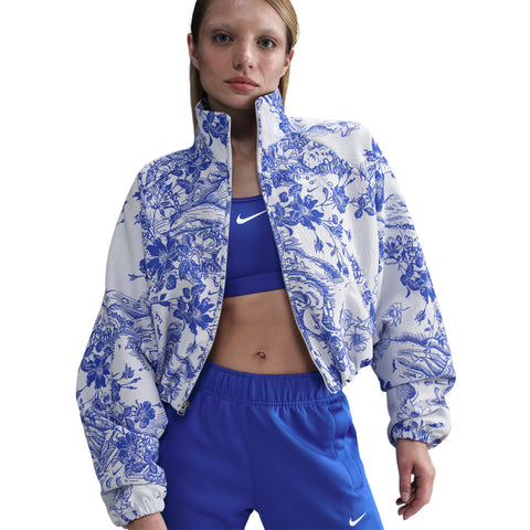 Nike - W Oversized Jacquard Track Jackets ~ Royal Blue