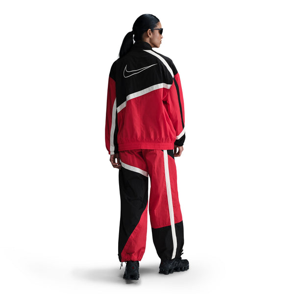 Nike - W Oversized Woven Sportswear Jacket ~ Red