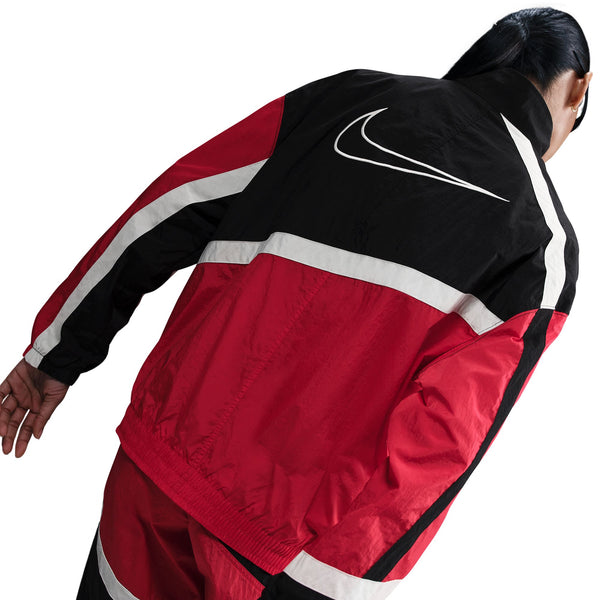 Nike - W Oversized Woven Sportswear Jacket ~ Red