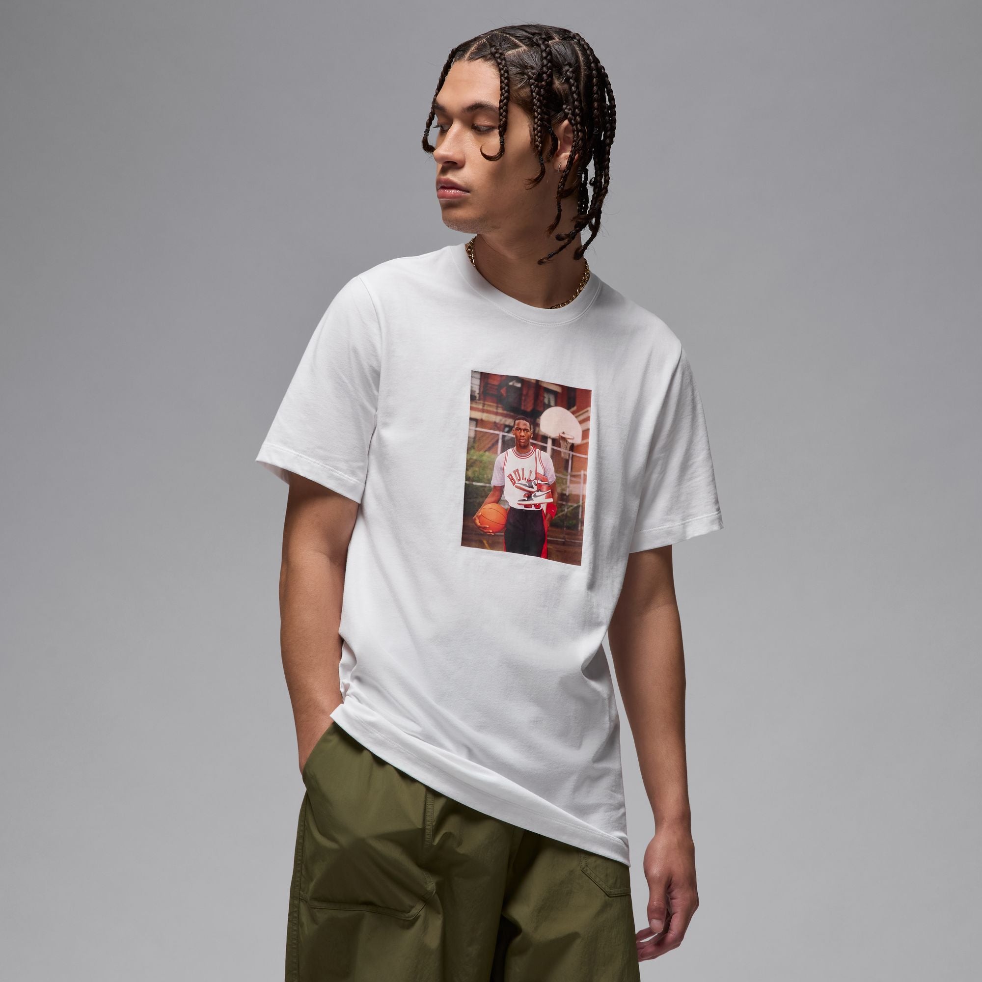 Nike - Jordan Photo Brand T-Shirt White