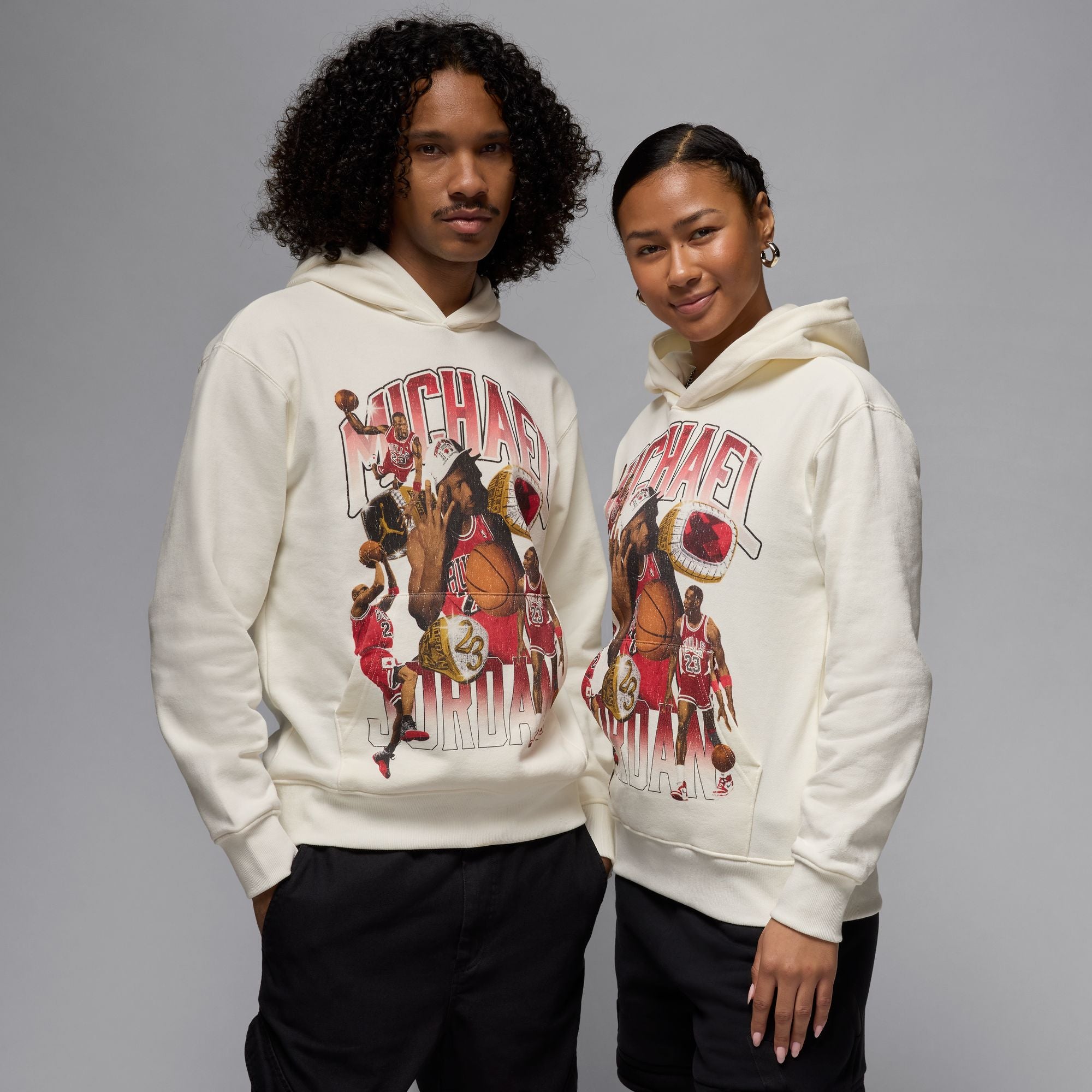 Nike - Jordan Flight Fleece Hoodie White