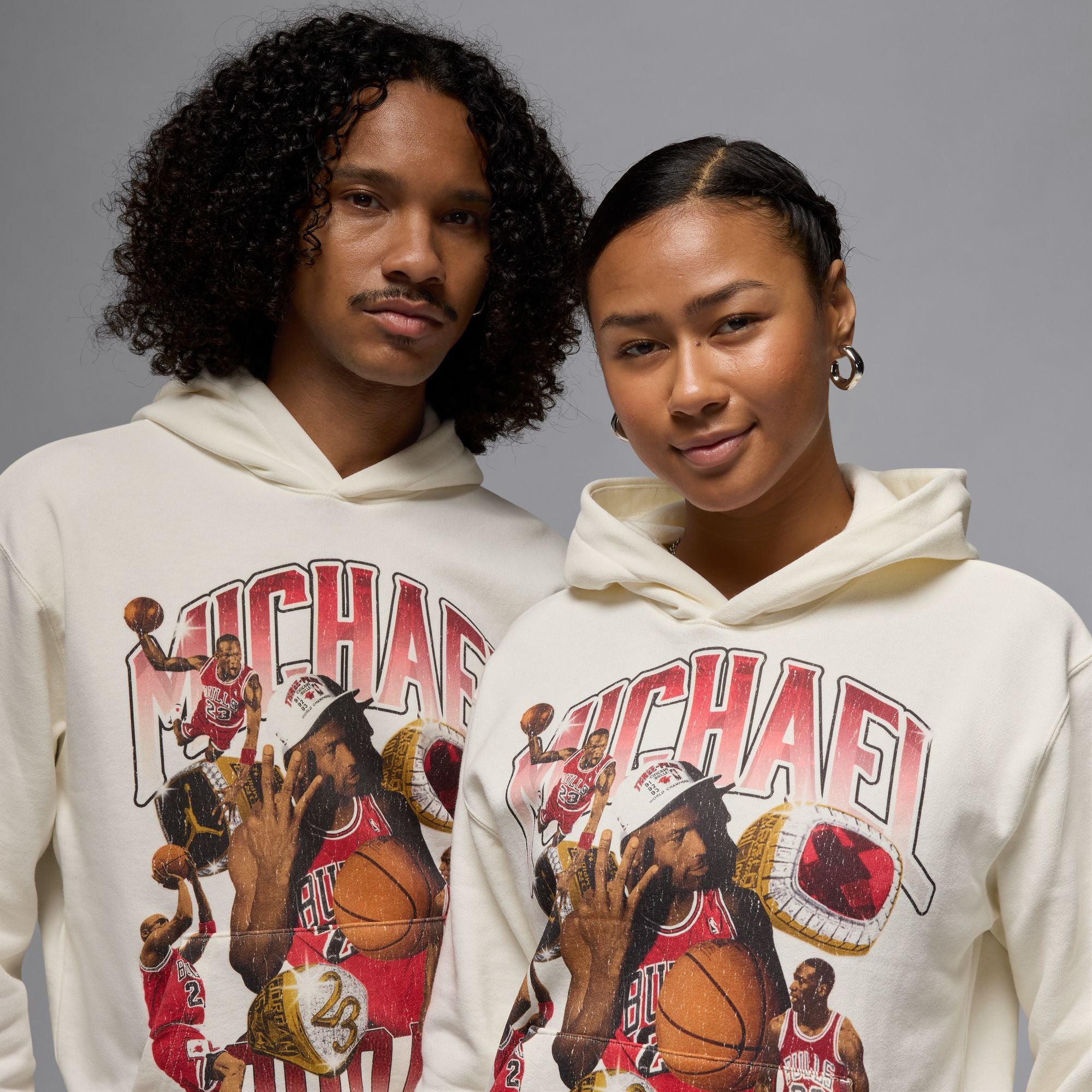 Nike - Jordan Flight Fleece Hoodie White