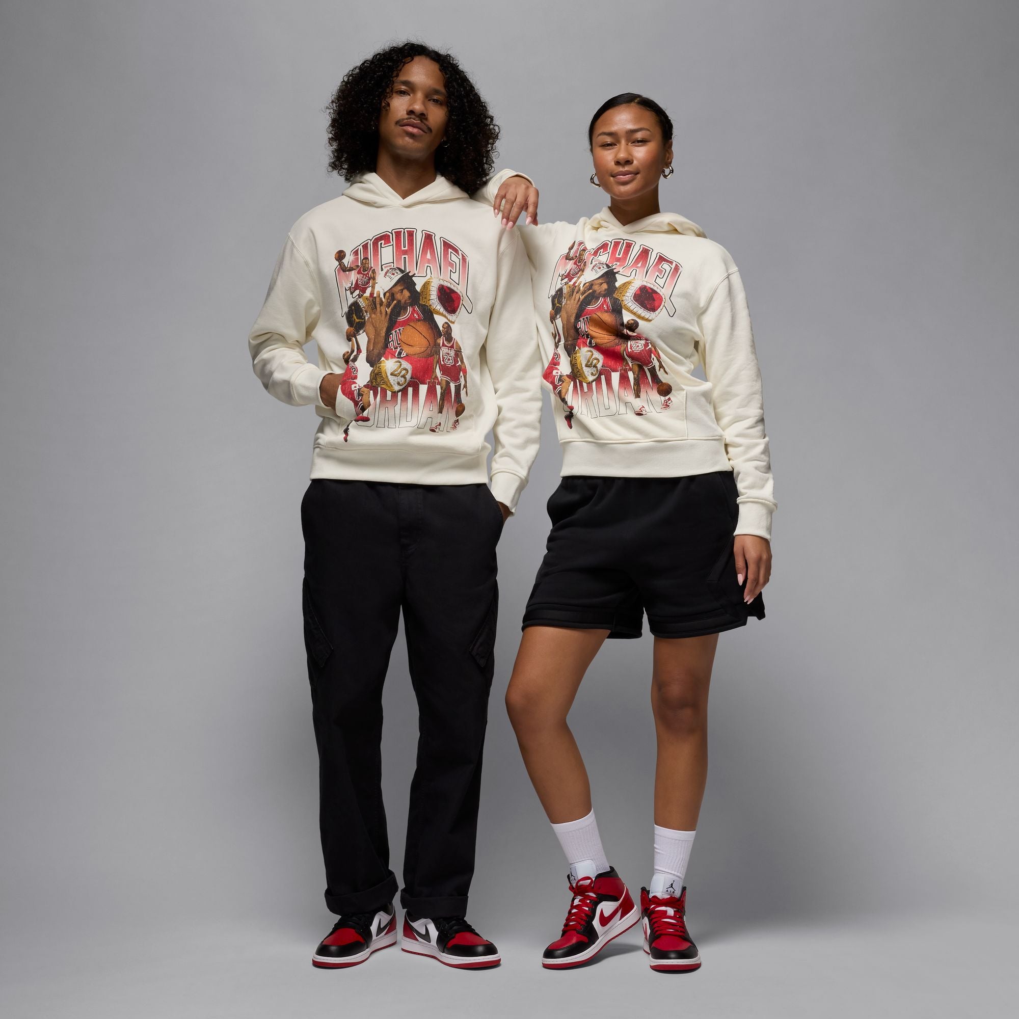 Nike - Jordan Flight Fleece Hoodie White