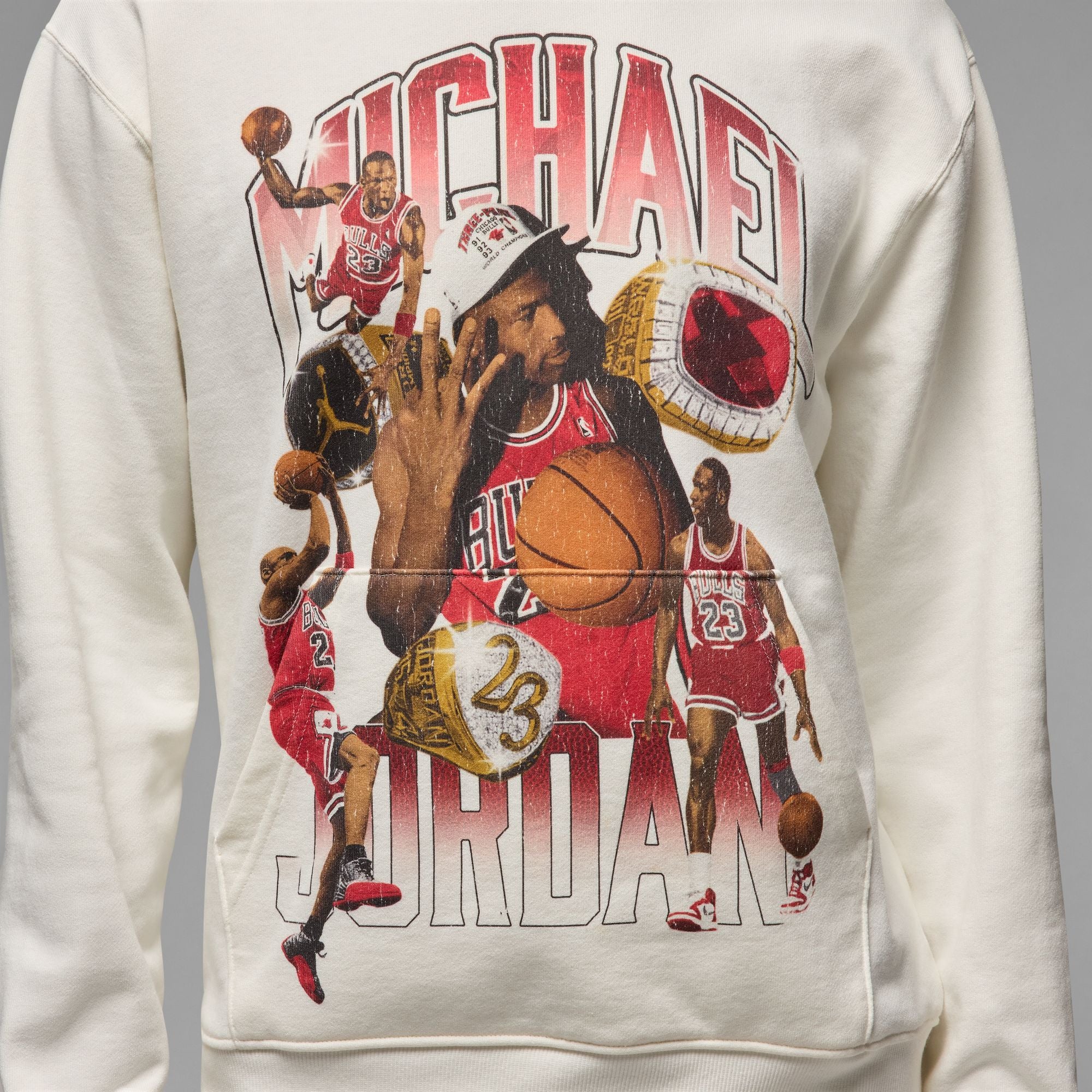 Nike - Jordan Flight Fleece Hoodie White