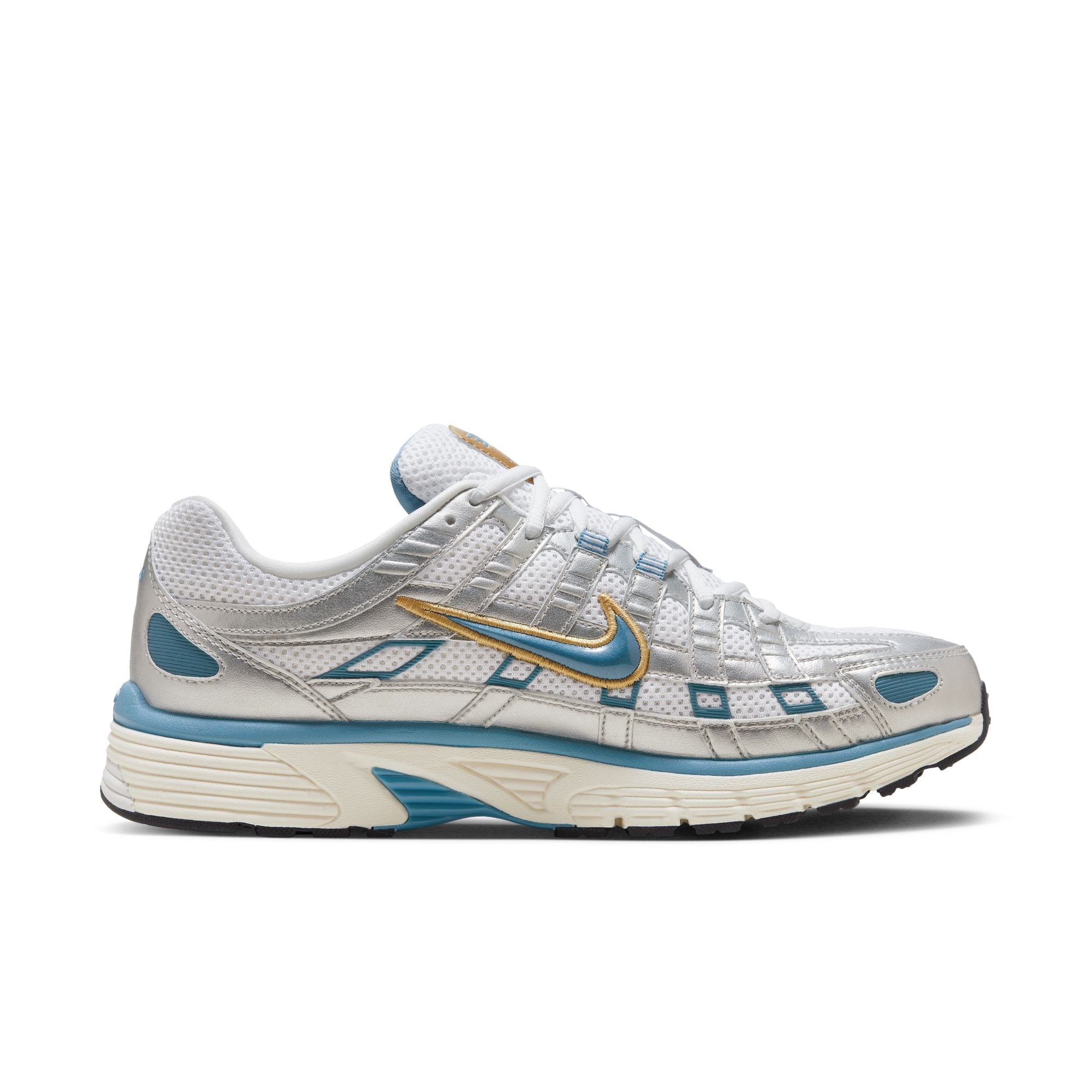 Nike- P-6000 Metallic Silver/Blue/Gold