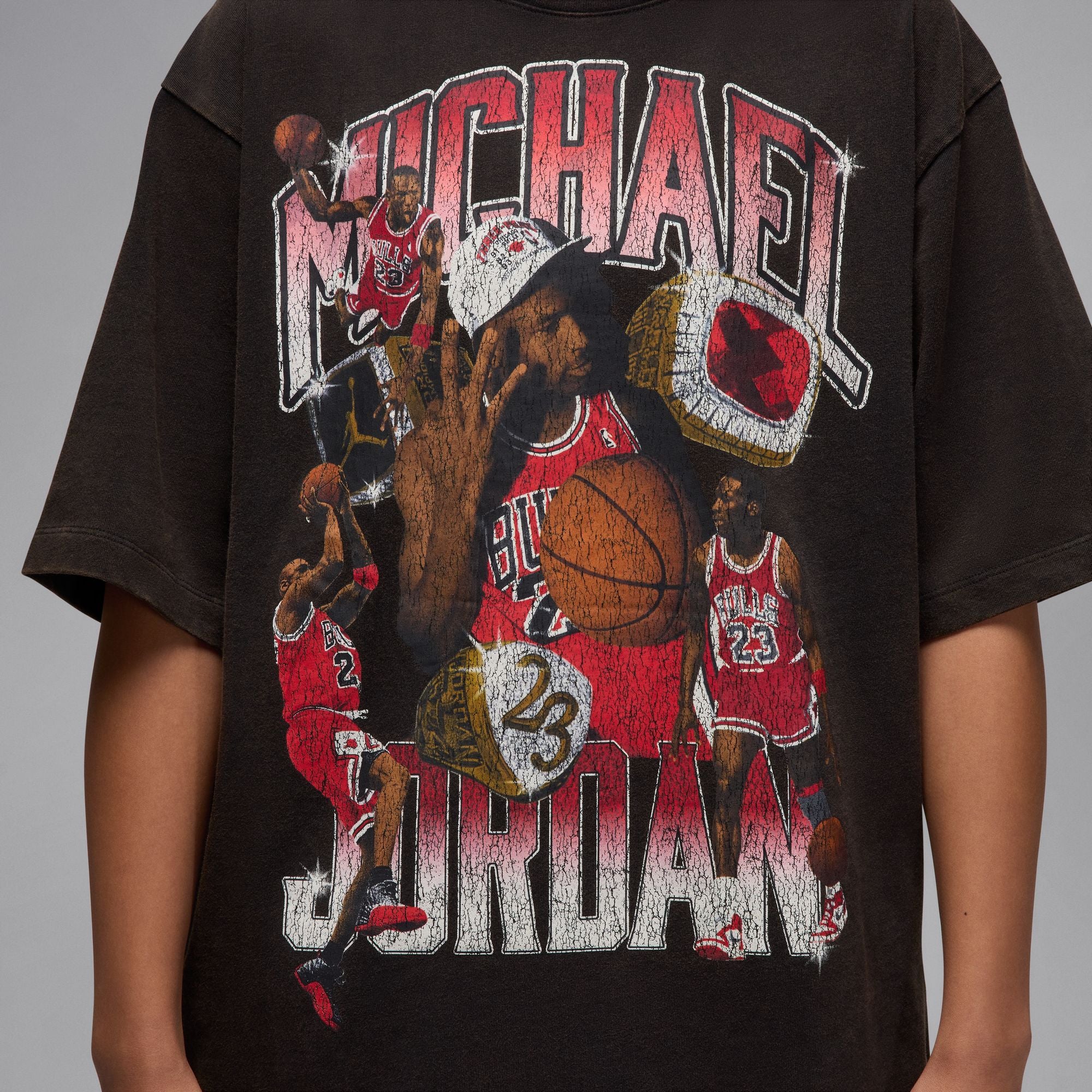 古着 NIKE JORDAN フライトエッセンシャル Tシャツ Nike - Oversized Jordan Flight Essential T-Shirt – FLAVOUR '99