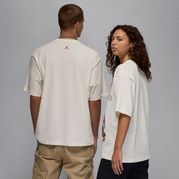 Nike - Oversized Jordan Flight Essential Tee ~ White