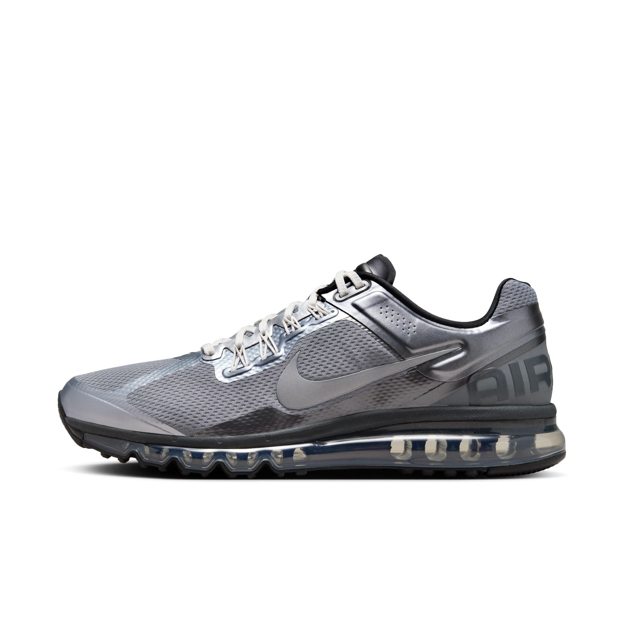 silver metallic air max