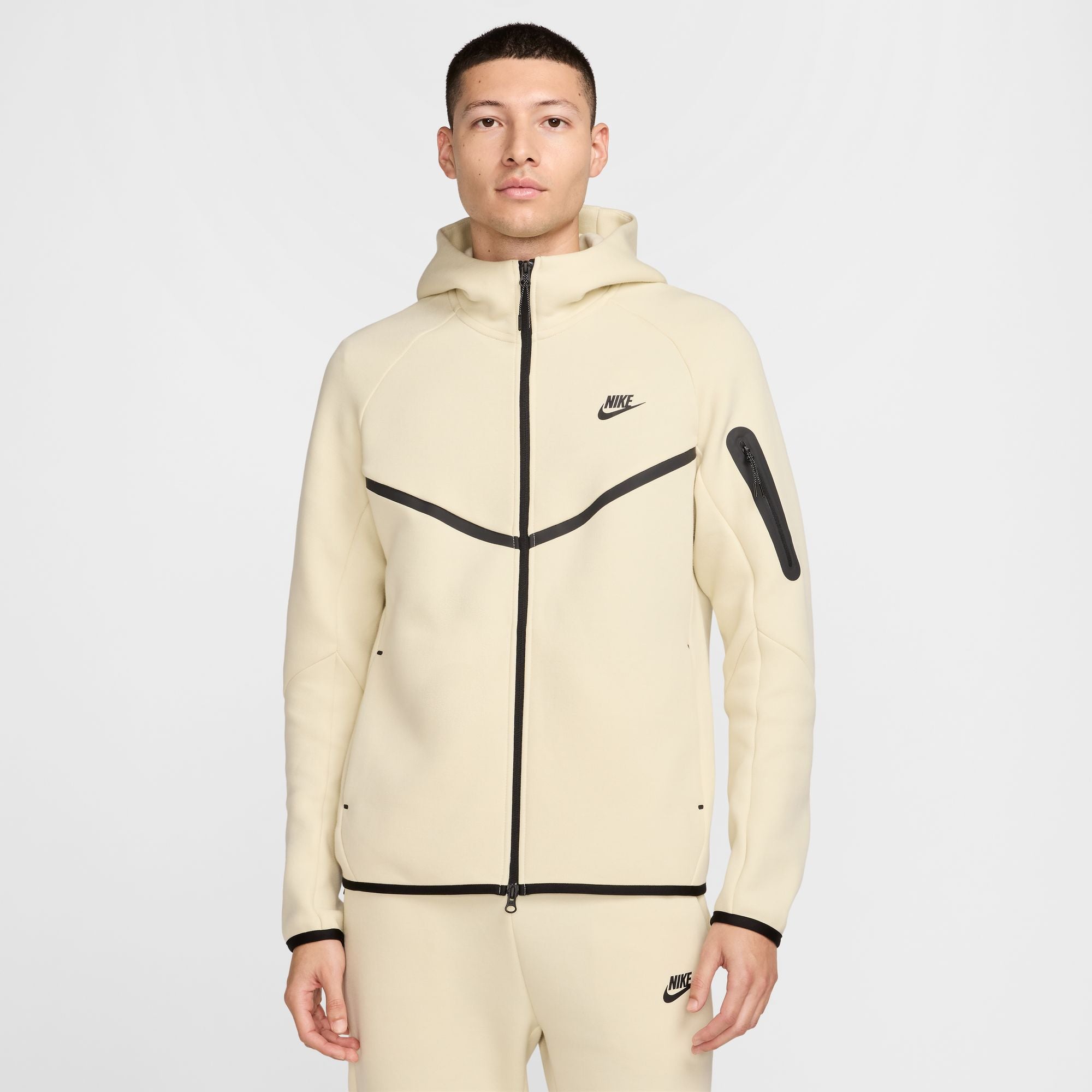 Nike - Tech Full-Zip Windrunner Hoodie ~ LT Khaki