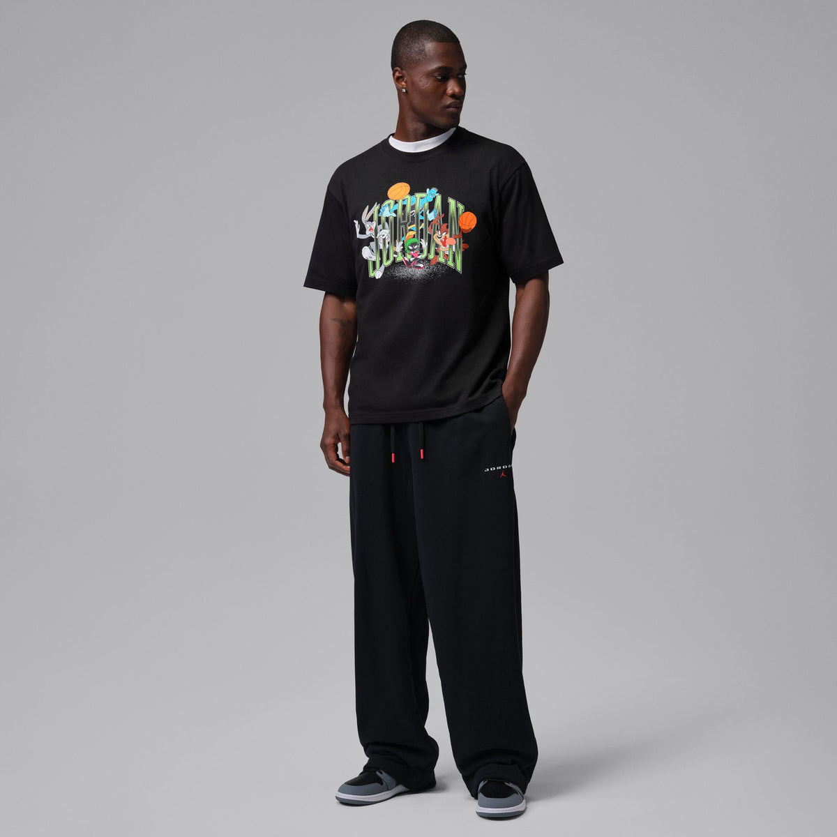 Nike - Jordan Brooklyn Black/White-2