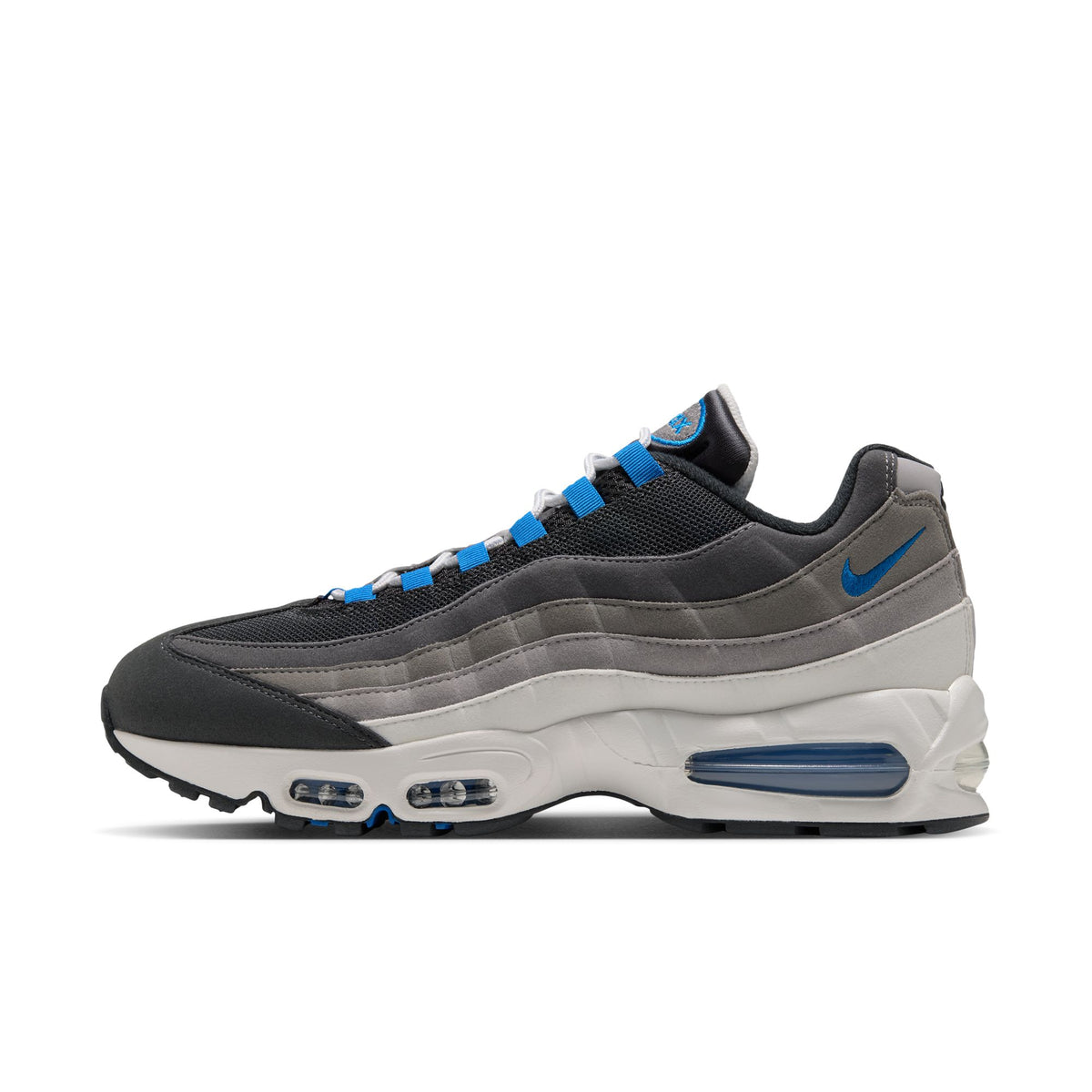Nike - Air Max 95 Big Bubble Premium Anthracite/Blue Spark