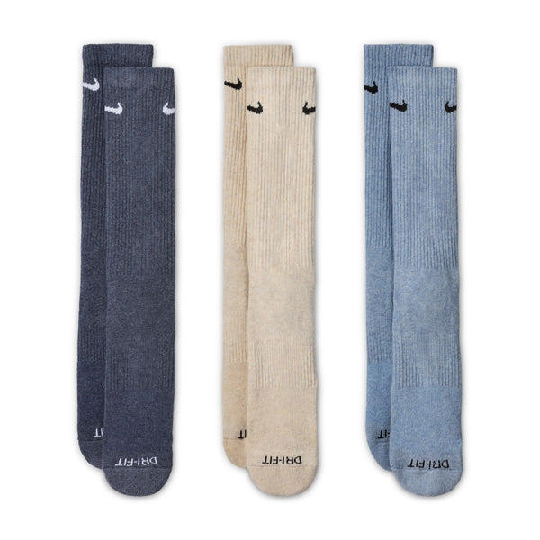 Nike - Everyday Crew Socks ~ Blues