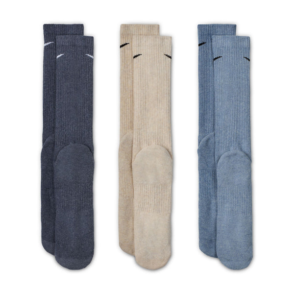 Nike - Everyday Crew Socks ~ Blues