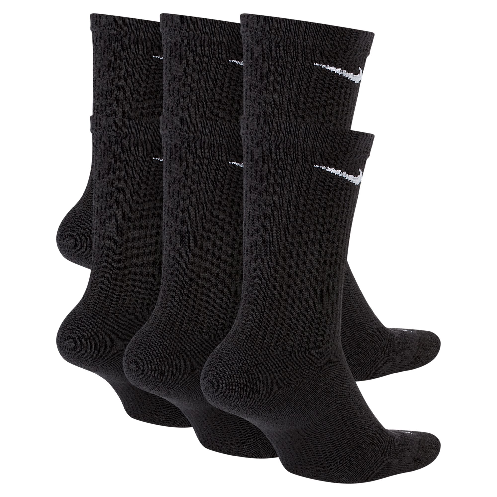 Nike - Everyday Crew Socks Black