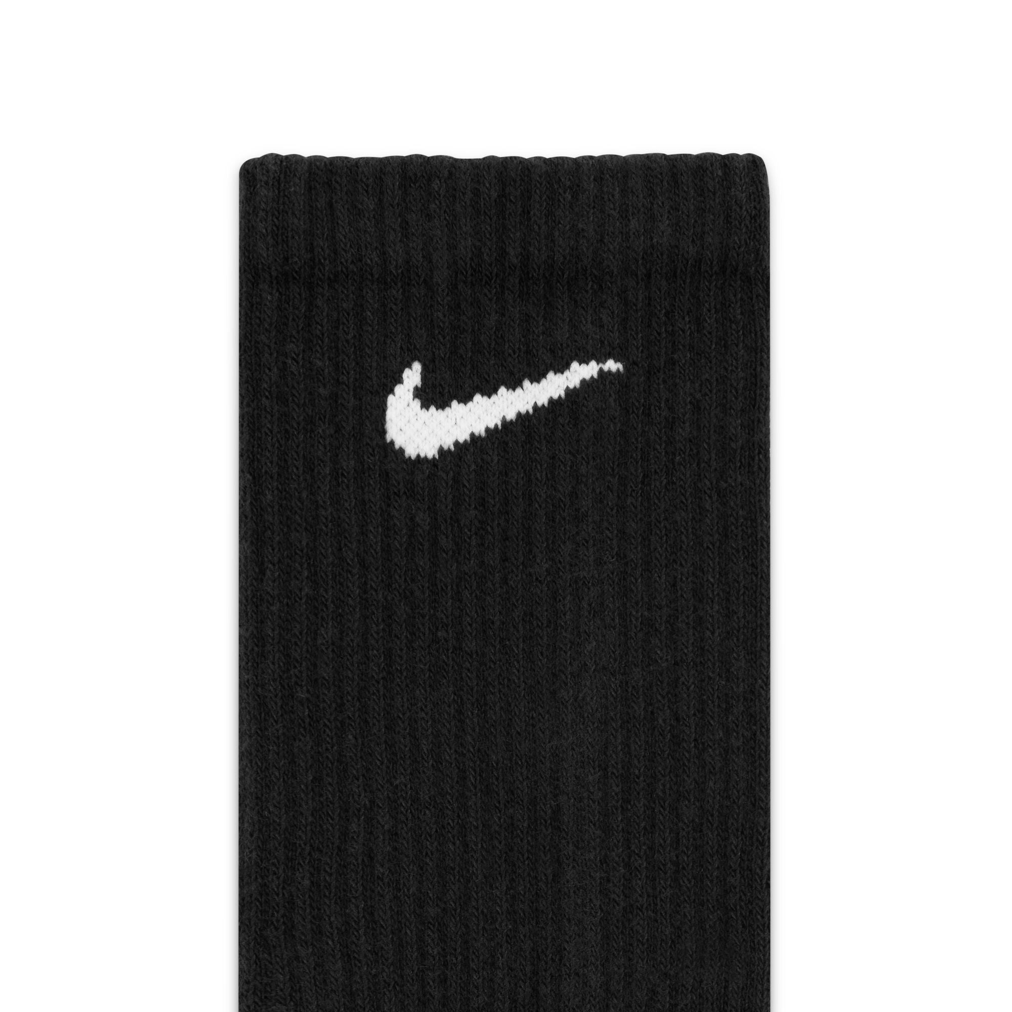Nike - Everyday Crew Socks Black