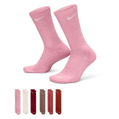 Nike - Everyday Plus Crew Socks (6 Pairs) ~ Multi