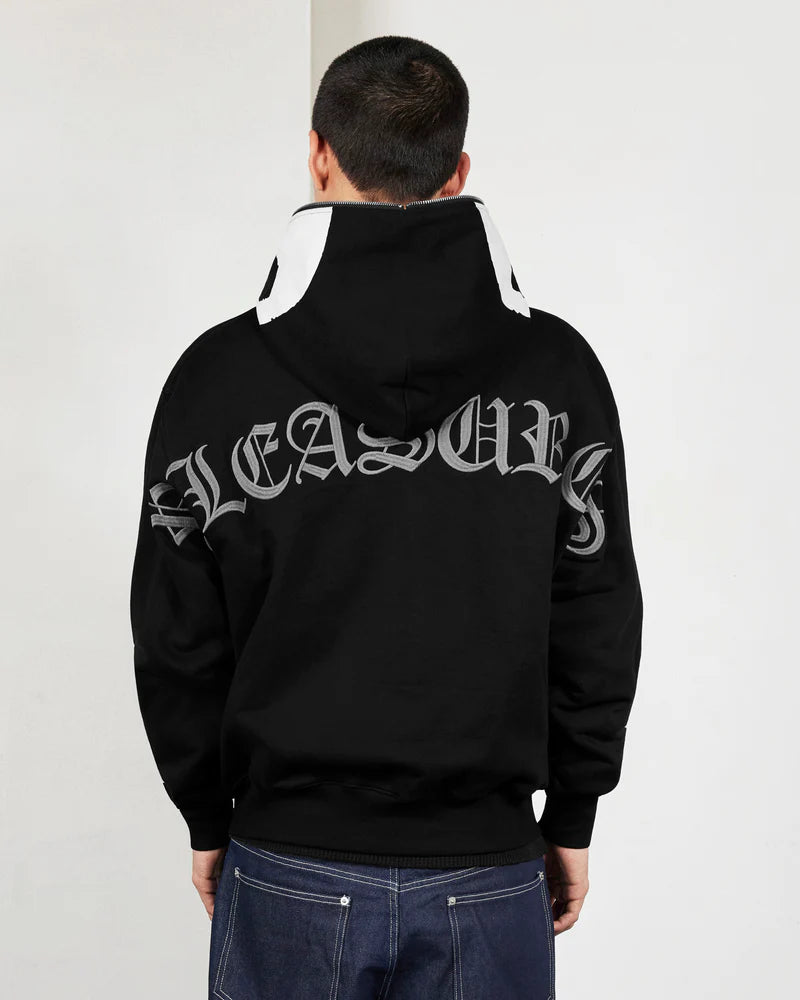 Pleasures - Balaclava Zip Hoodie Black