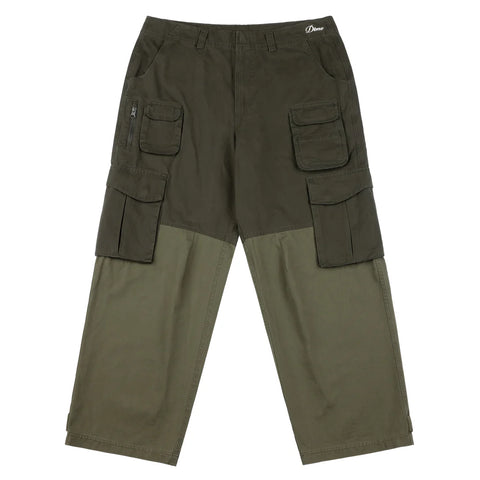 Dime - Fishing Cargo Pants ~ Olive