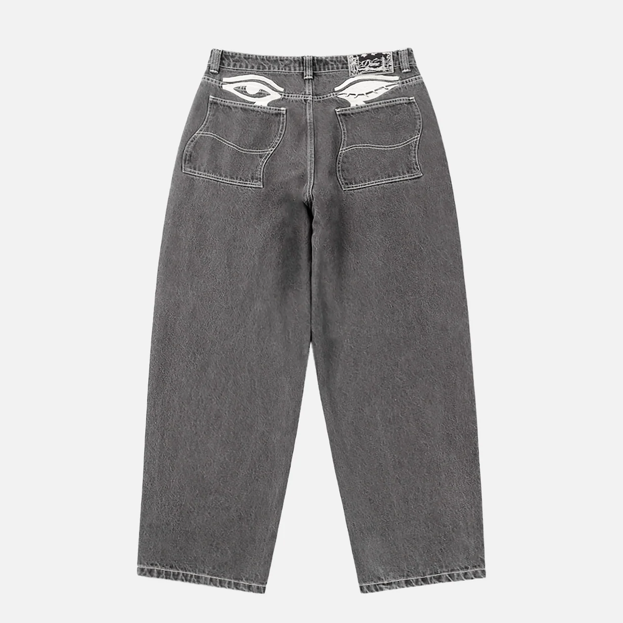 Dime - Baggy Wink Denim Pants Faded Black-1