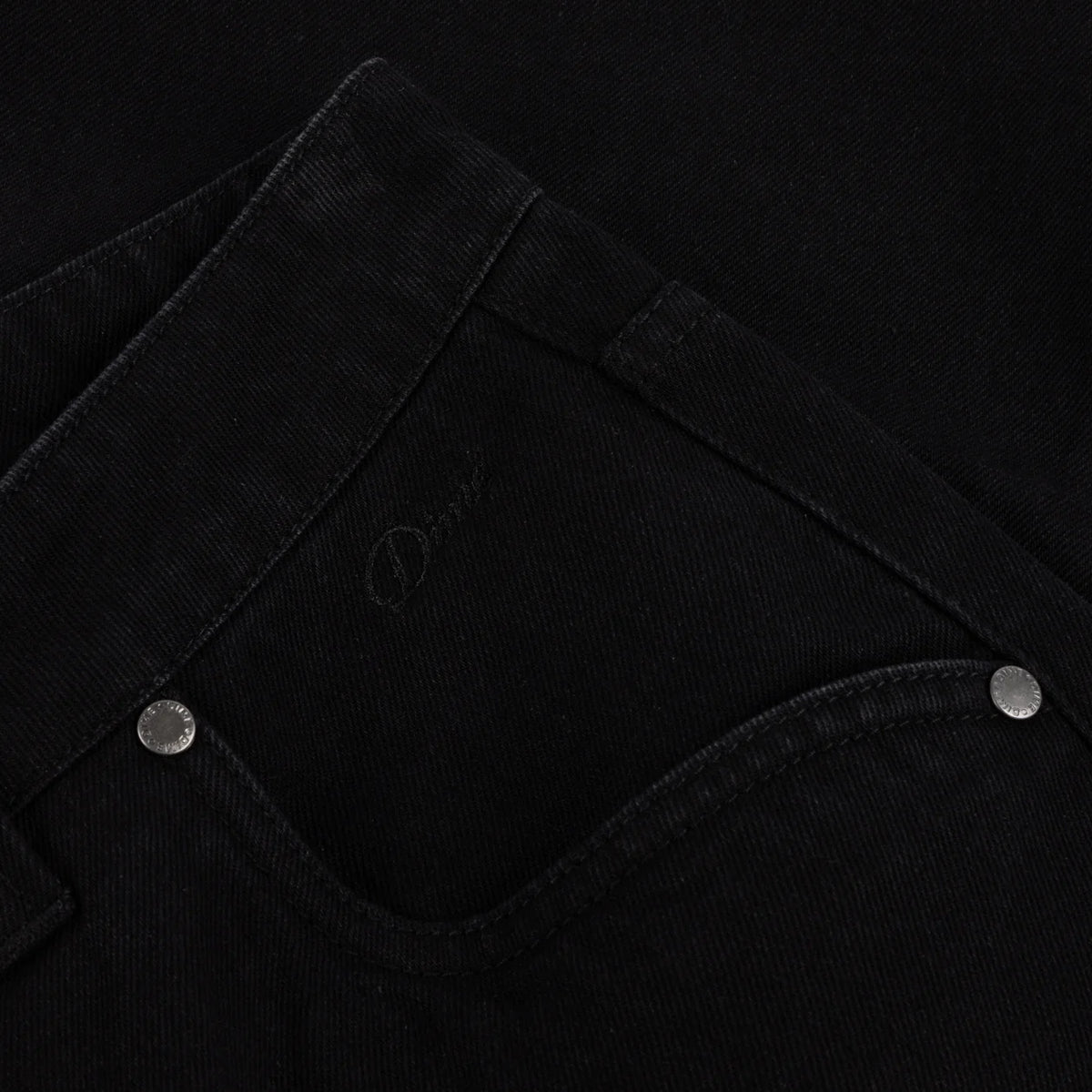 Dime - Baggy Denim Pants Black