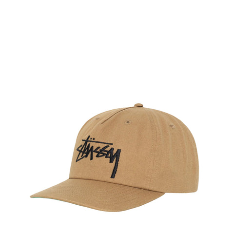 Stussy - Big Stock Mid Depth Hat ~ Tobacco