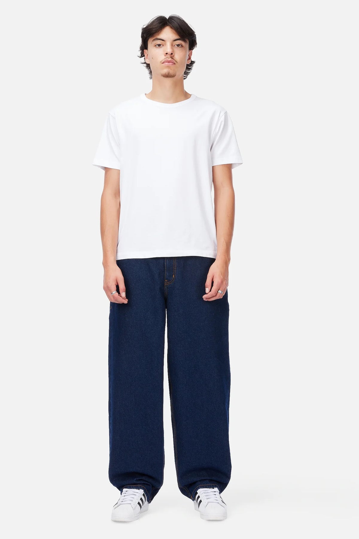 Dime - Baggy Wink Denim Pants Indigo