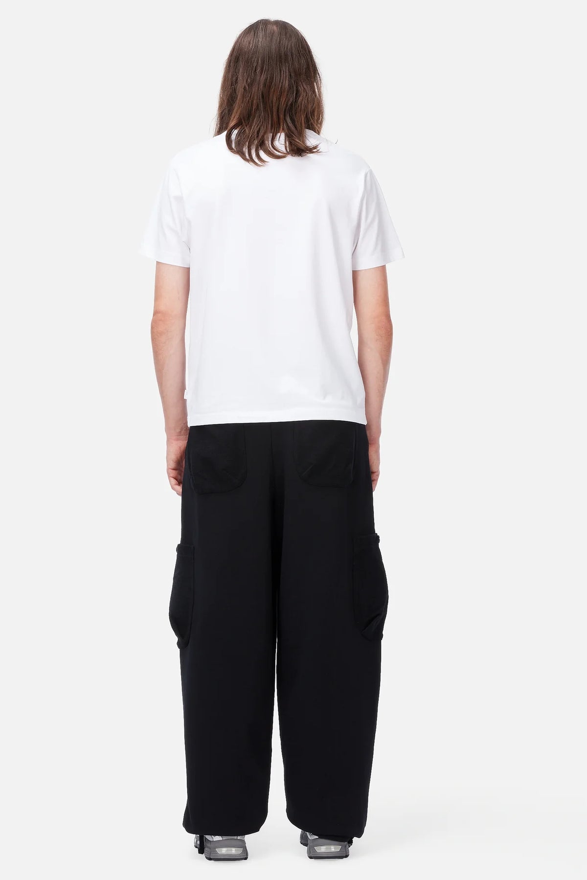 Dime - Reversed Terry Cargo Sweatpants Black-6