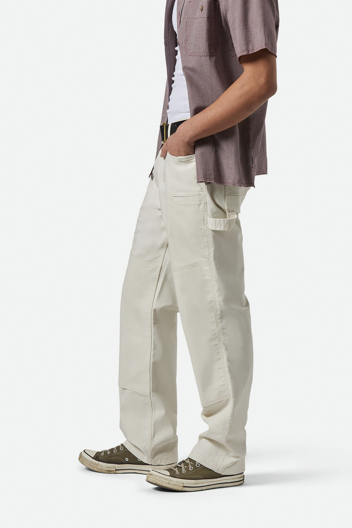 Brixton - Builders Carpenters Pant Egret White