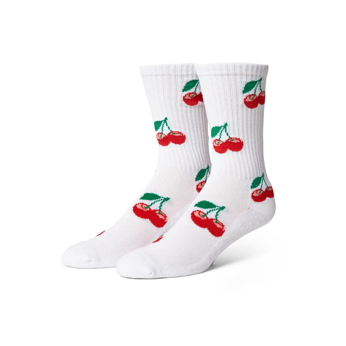 HUF - Cherry Bomb Crew Sock White