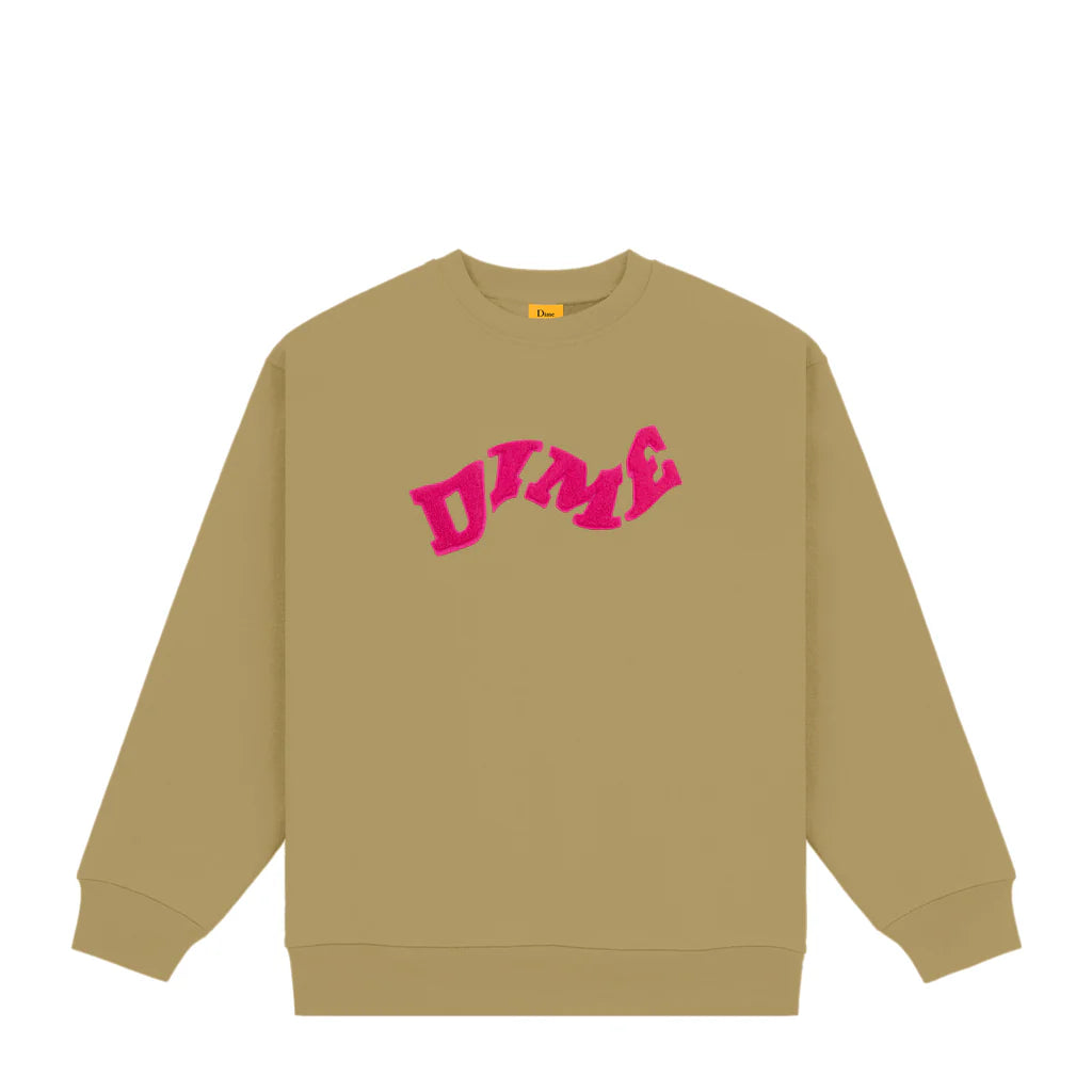 Dime - College Crewneck ~ Oak