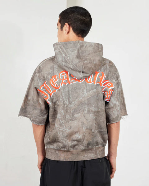 Pleasures - Cut Off Hoodie Camo