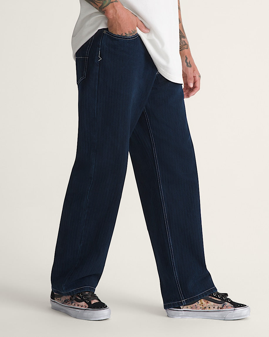 Vans - Check-5 Loose Denim Pant Indigo Herringbone