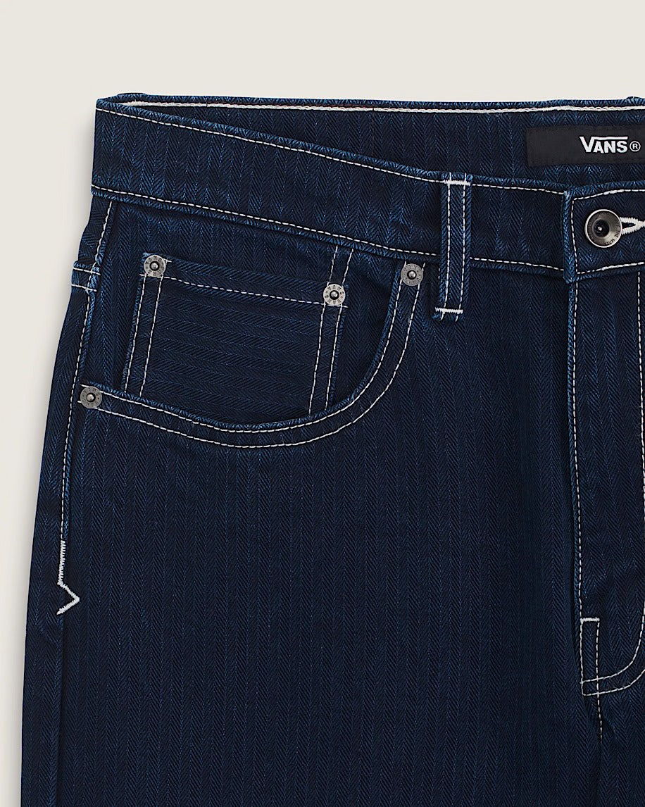 Vans - Check-5 Loose Denim Pant Indigo Herringbone