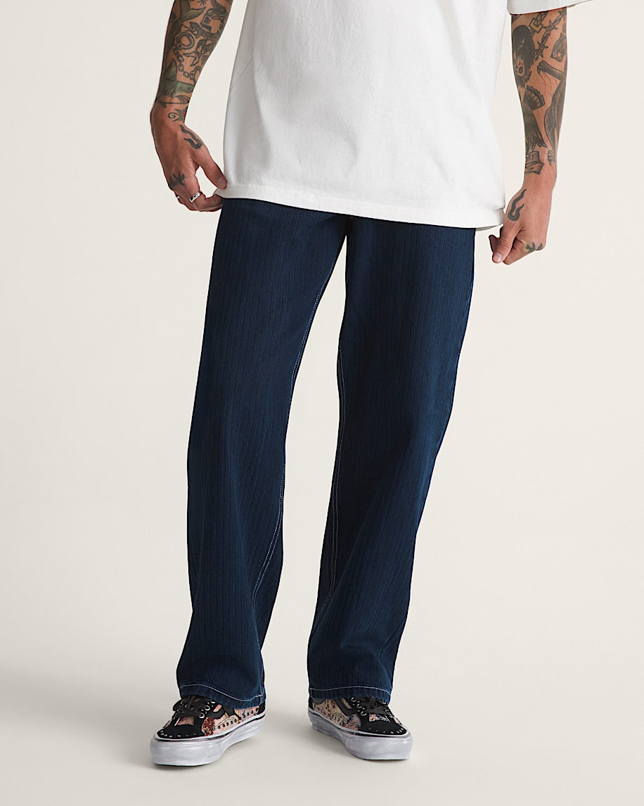 Vans - Check-5 Loose Denim Pant Indigo Herringbone