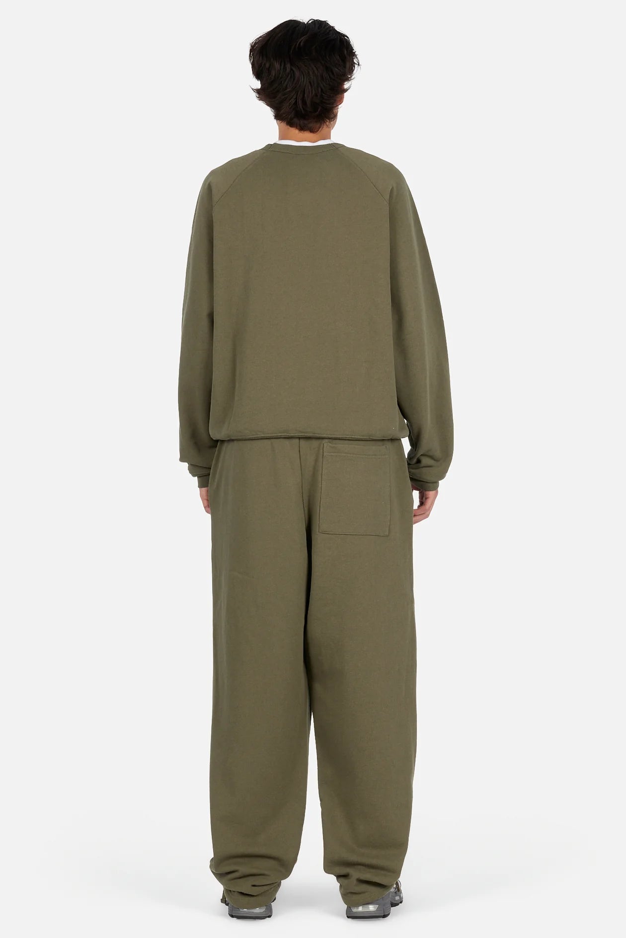 Dime - Classic Small Logo Sweatpants Ivy Green-3