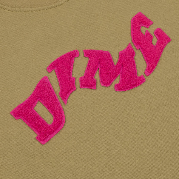 Dime - College Crewneck ~ Oak