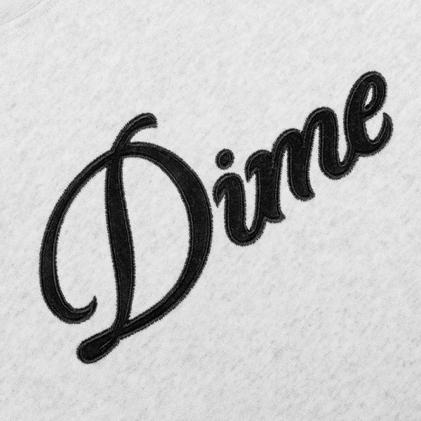Dime - Cursive Hoodie Ash Grey