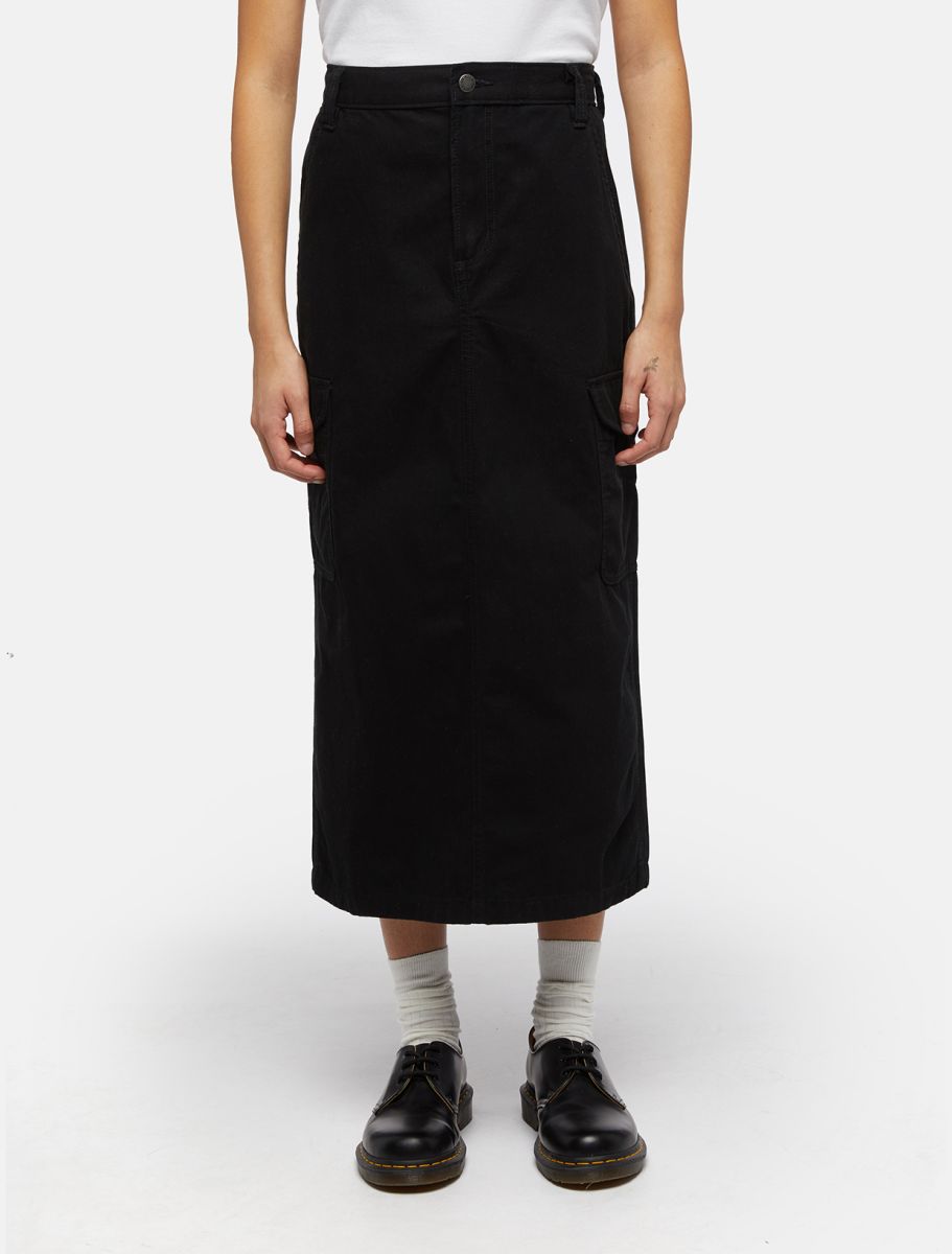 Dickies - W Canvas Cargo Skirt Black