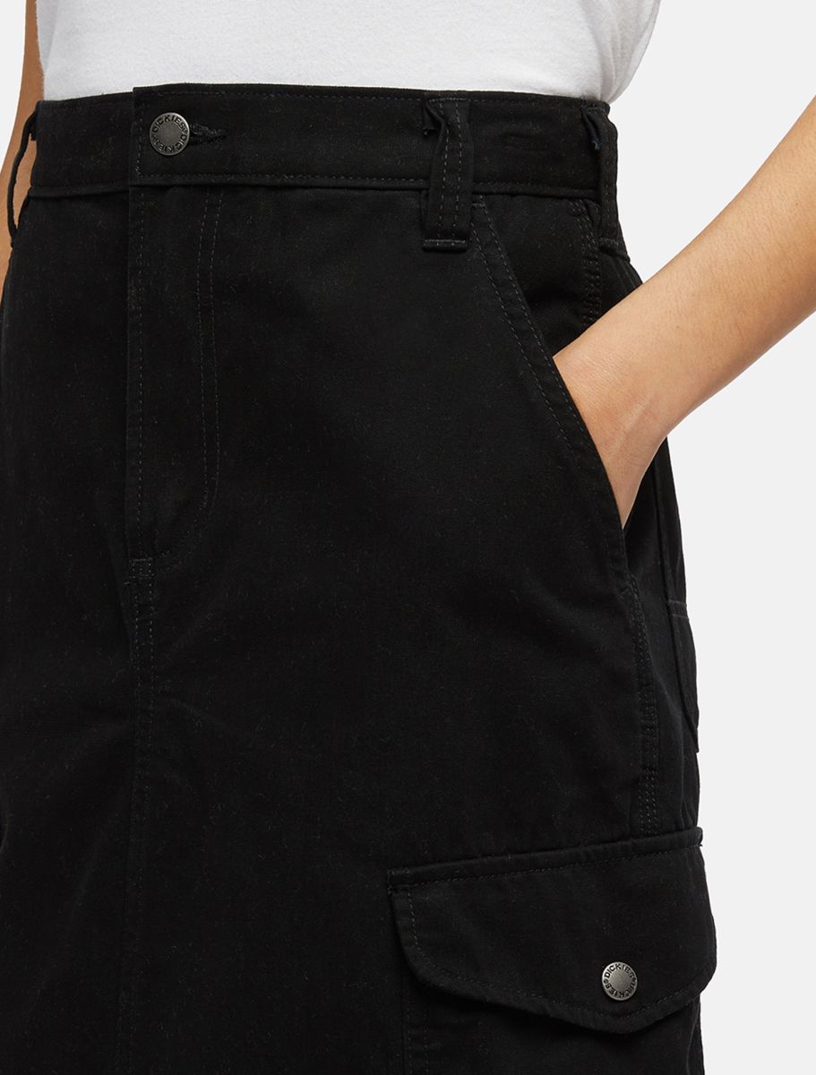 Dickies - W Canvas Cargo Skirt Black