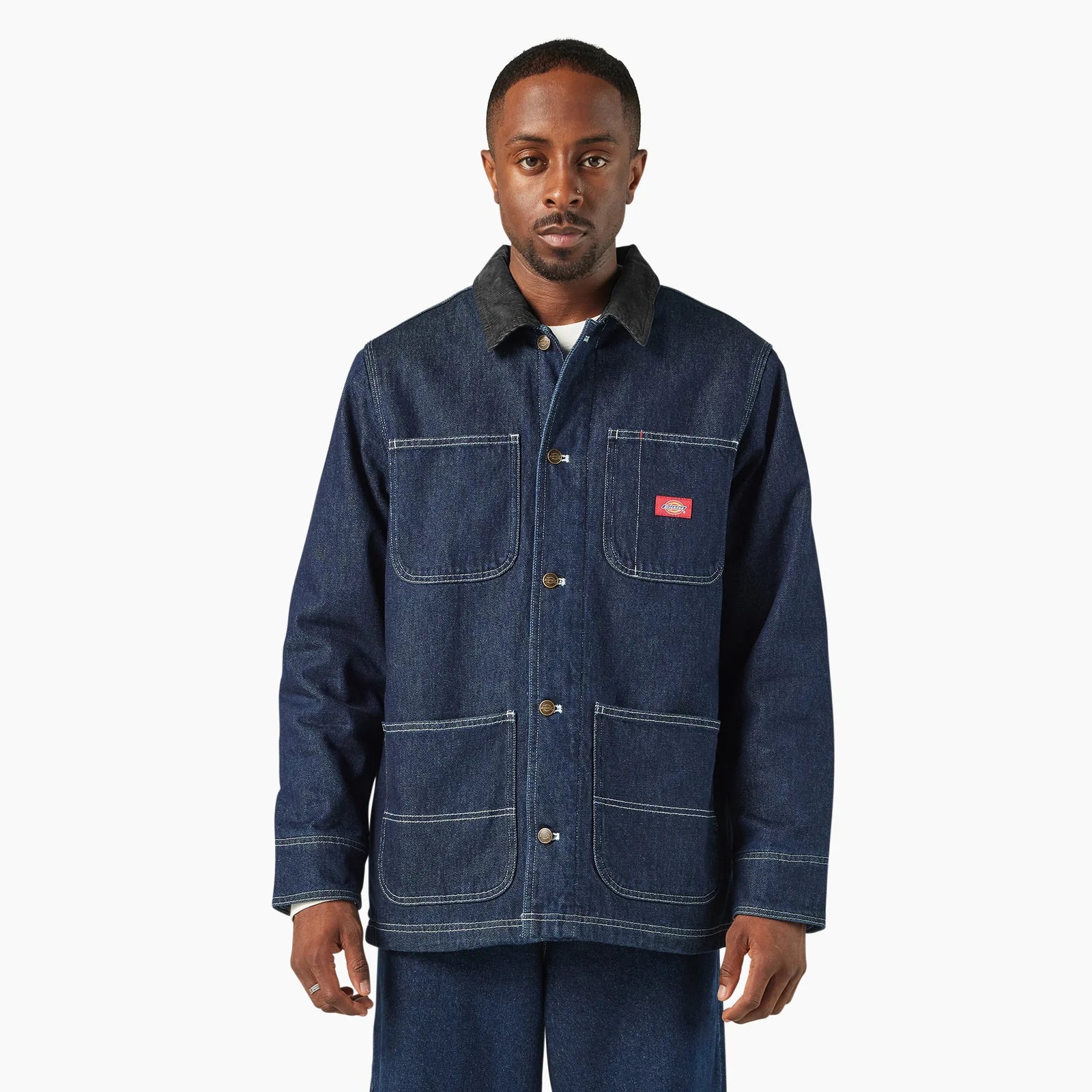 Dickies - Denim Blanket Lined Chore Coat Indigo