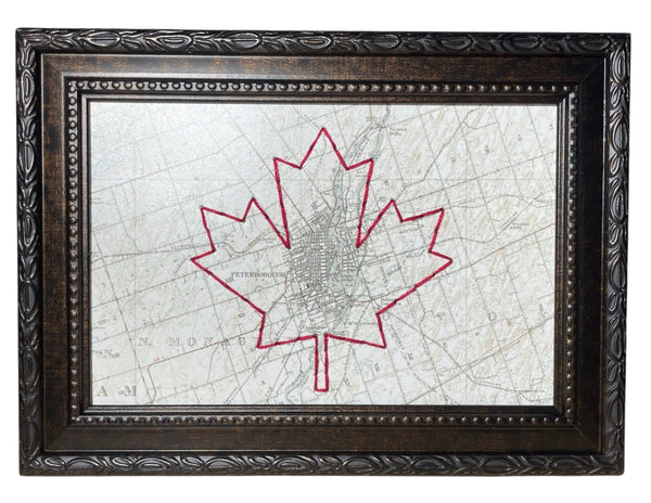 PTBO - Maple Leaf Map Picture