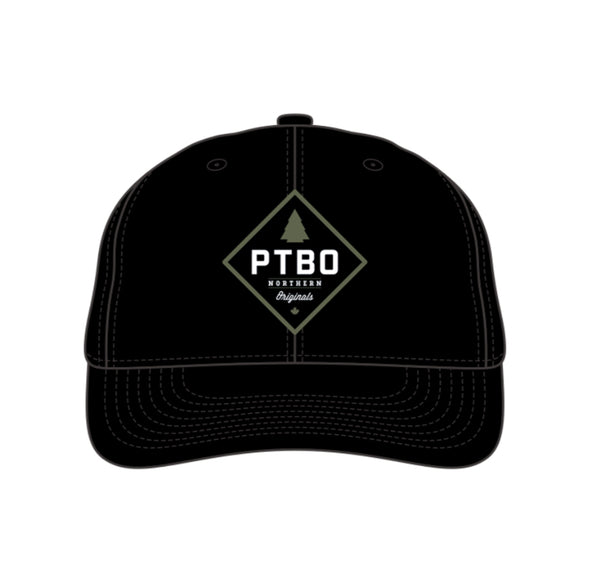 PTBO - Adjustable Diamond Patched Hat