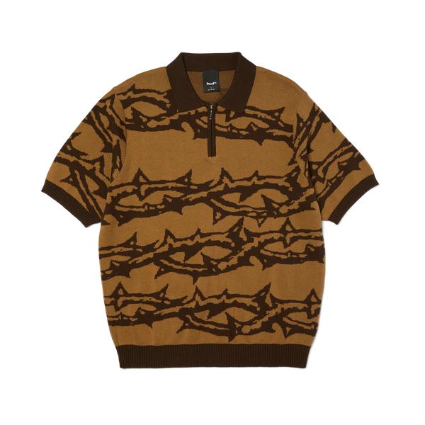 HUF - Fantasies Knit Shirt Brown