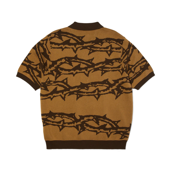 HUF - Fantasies Knit Shirt Brown