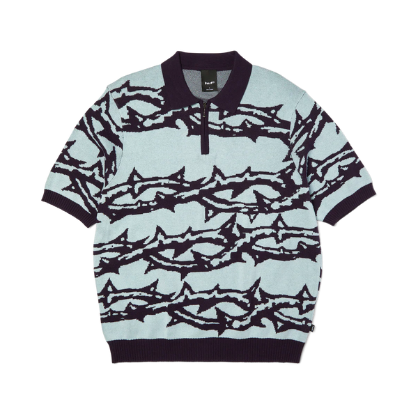HUF - Fantasies Knit Shirt Light Blue