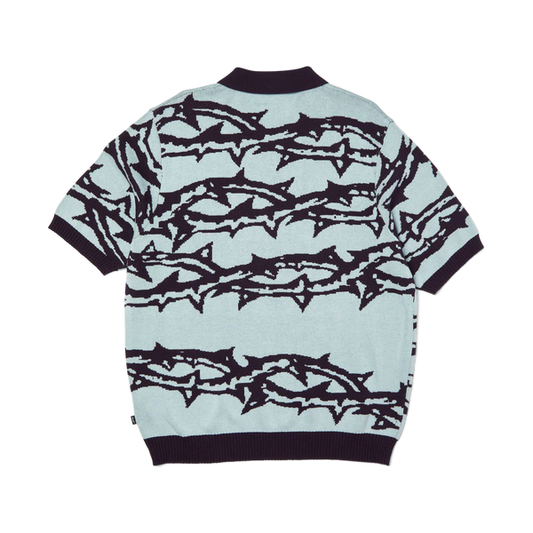 HUF - Fantasies Knit Shirt Light Blue