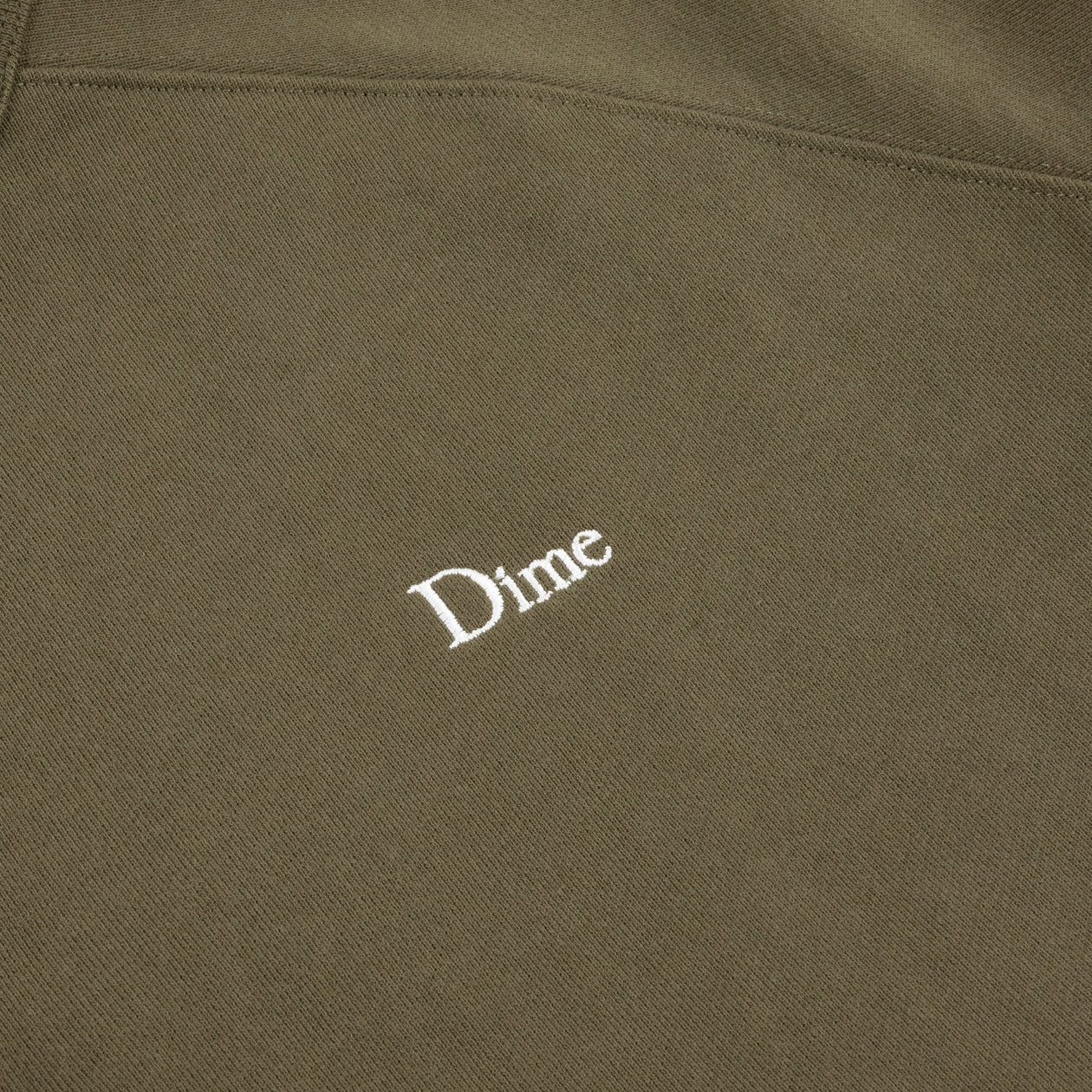 Dime - Classic Small Logo Hoodie Ivy Green-2