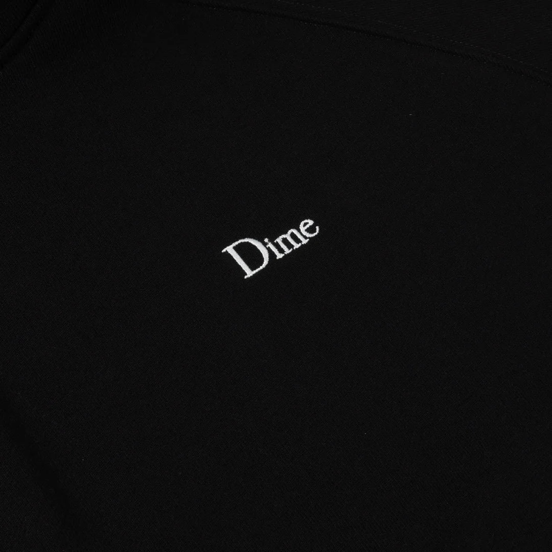 Dime - Classic Small Logo Hoodie Black