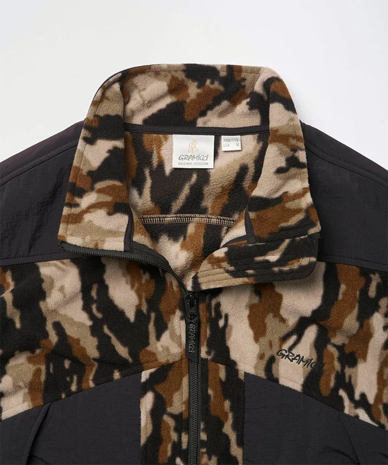 Gramicci - Thermal Fleece Vest Bark Camo-2